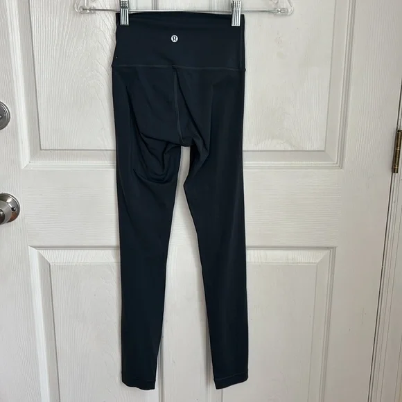 Lululemon blue green leggings Size 2 - Picture 2 of 12